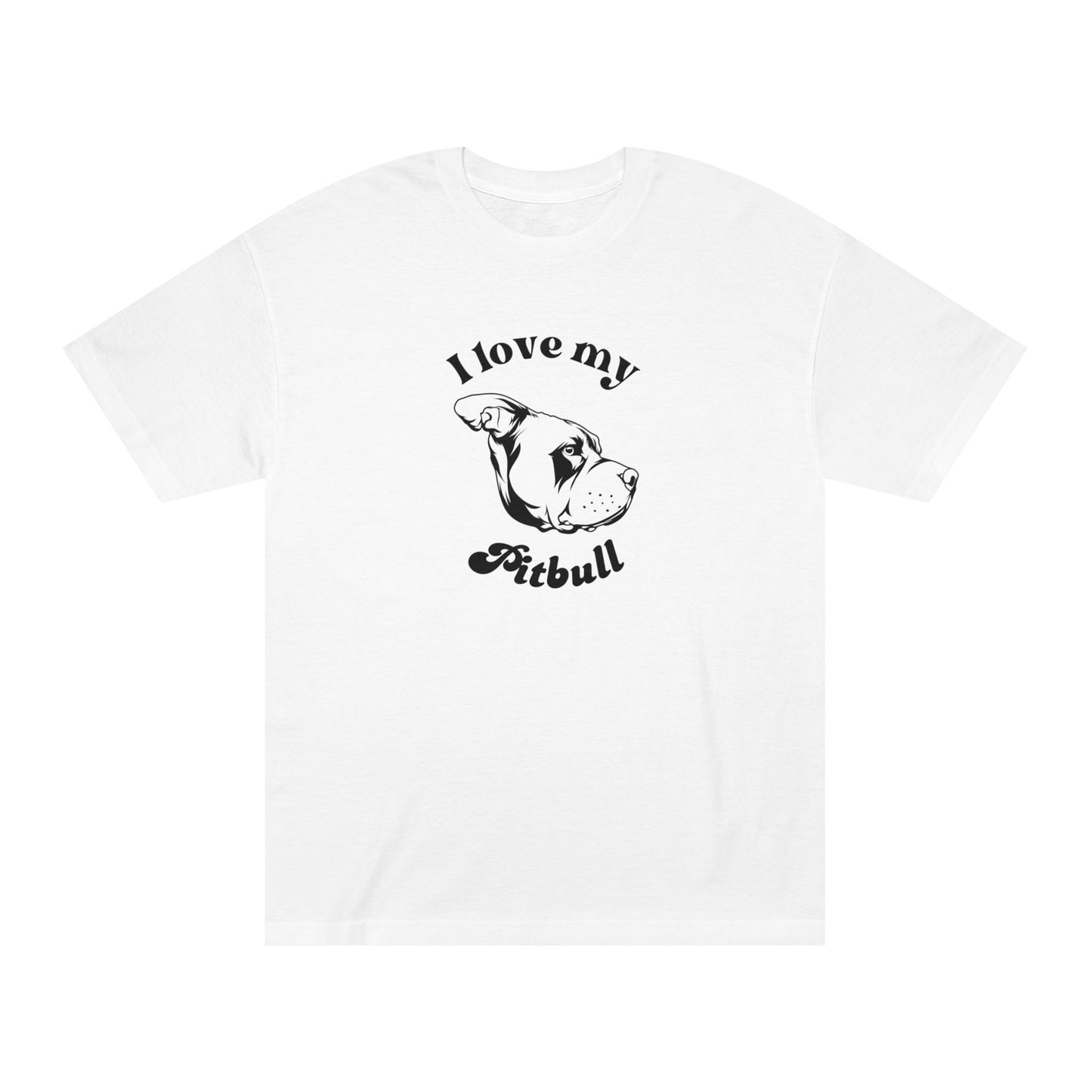 Pitbull Dog Lover Tee - I Love My Goldendoodle - Unisex - Relaxed Fit T-Shirt