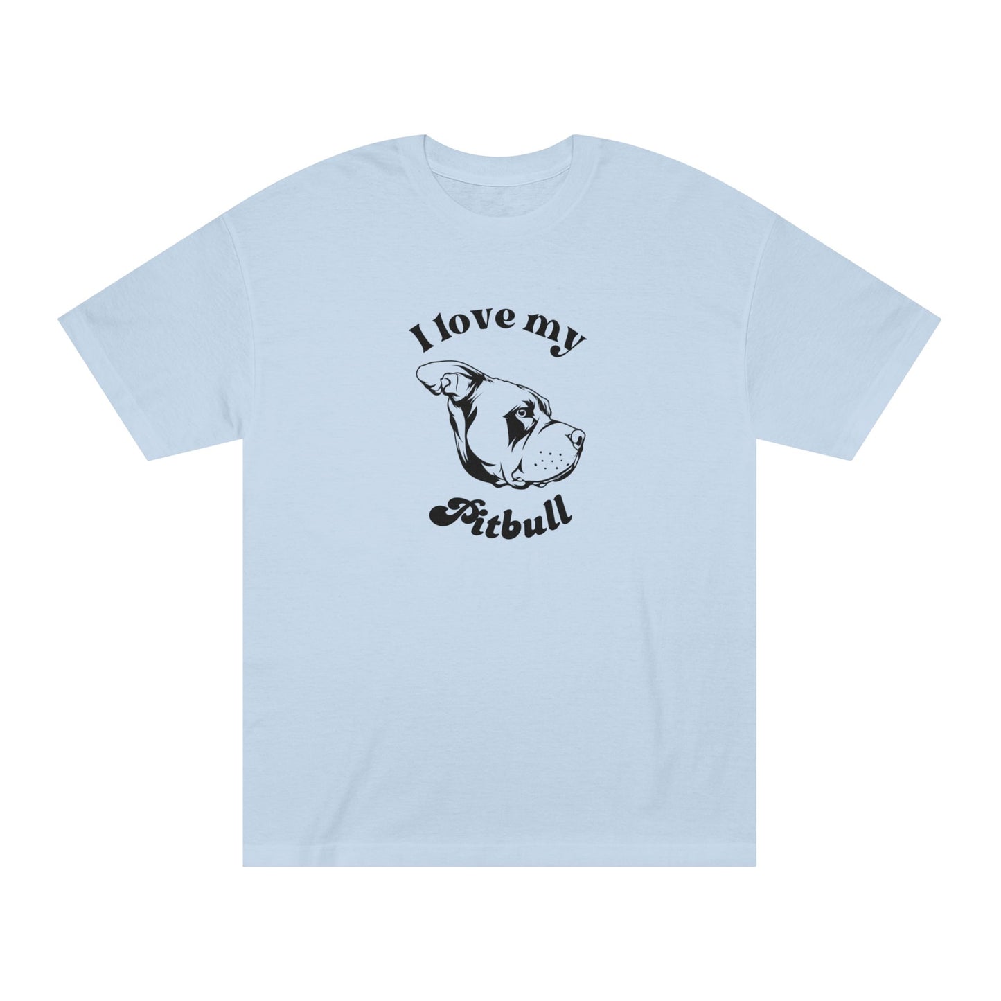 Pitbull Dog Lover Tee - I Love My Goldendoodle - Unisex - Relaxed Fit T-Shirt