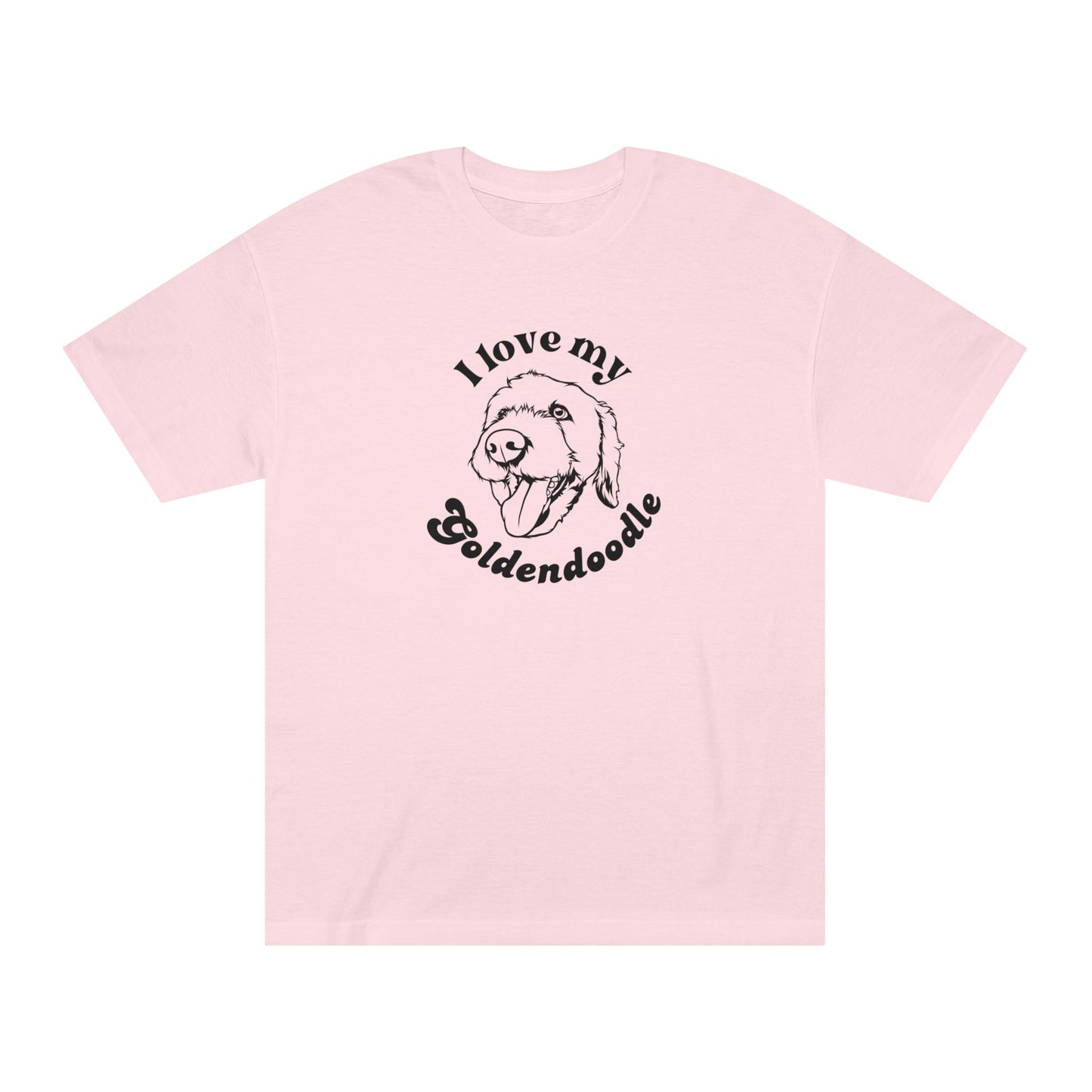 Goldendoodle Dog Lover Tee - I Love My Goldendoodle - Unisex - Relaxed Fit T-Shirt
