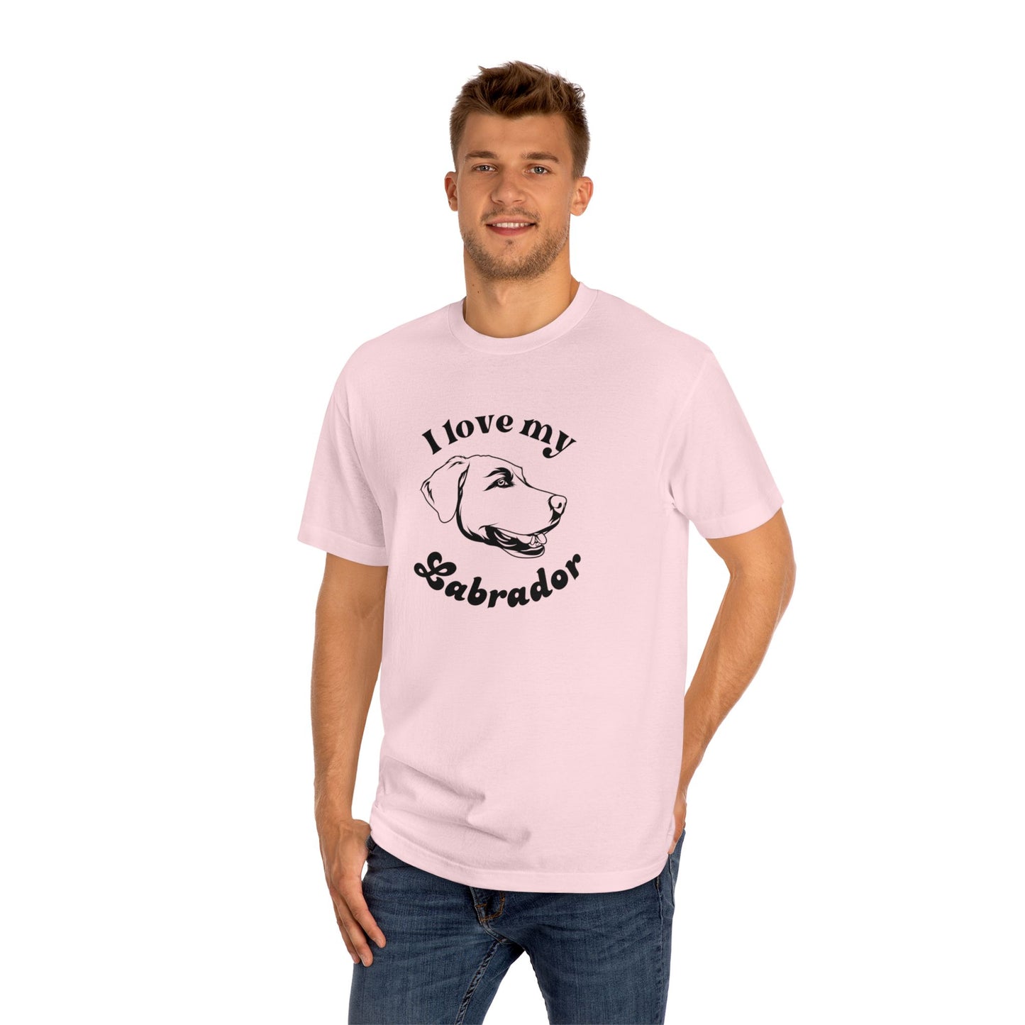 Labrador Dog Lover Tee - I Love My Labrador - Unisex - Relaxed Fit T-Shirt