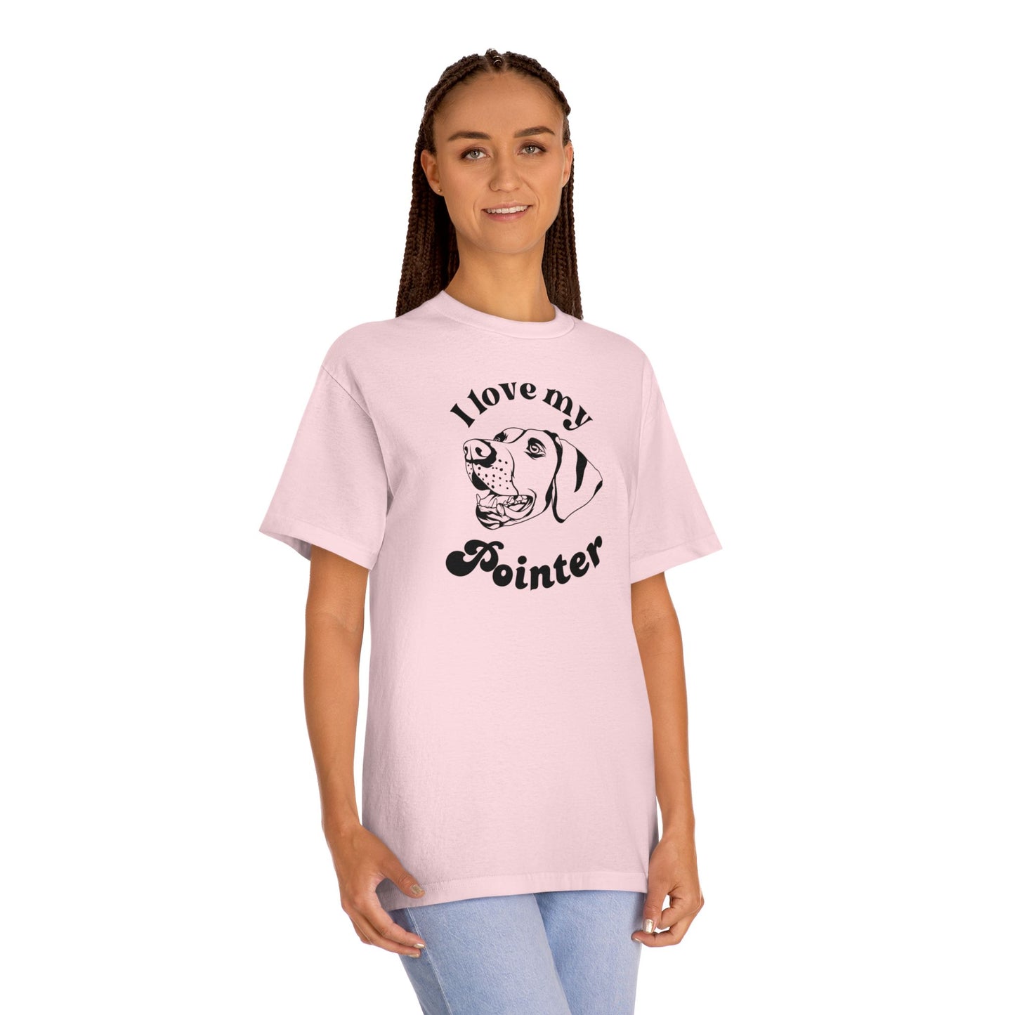 Pointer Dog Lover Tee - I Love My Pointer - Unisex - Relaxed Fit T-Shirt