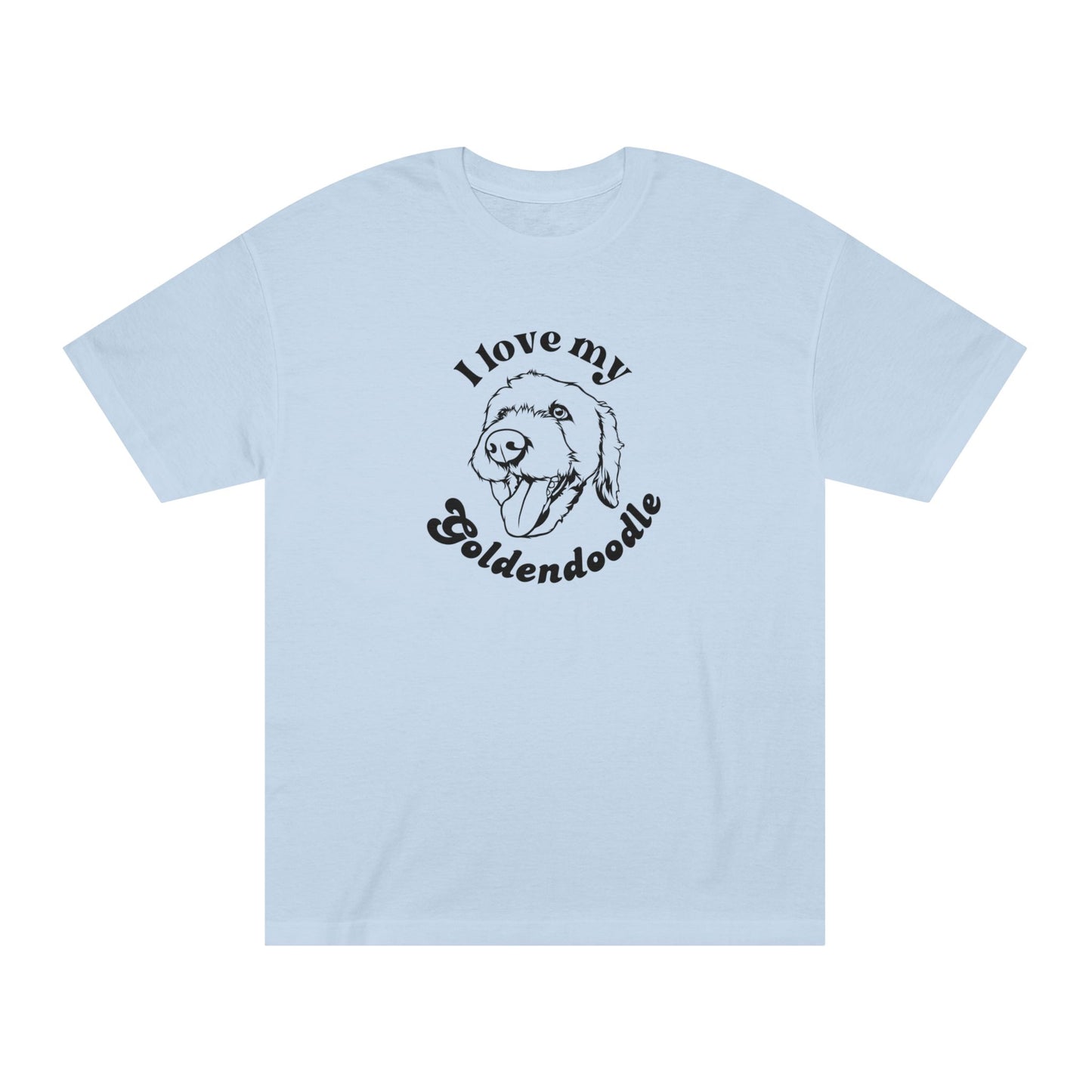 Goldendoodle Dog Lover Tee - I Love My Goldendoodle - Unisex - Relaxed Fit T-Shirt