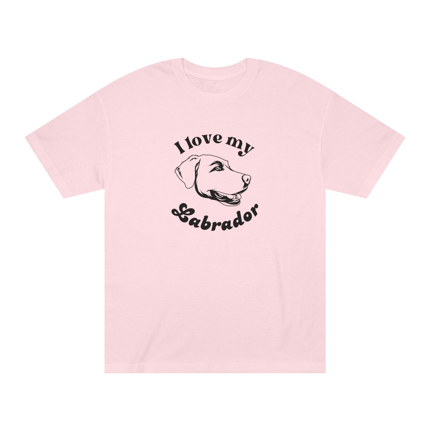 Labrador Dog Lover Tee - I Love My Labrador - Unisex - Relaxed Fit T-Shirt